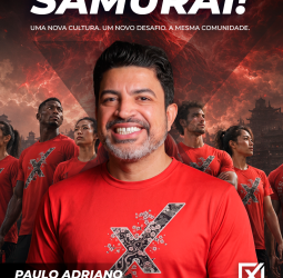 VEM AÍ A ETAPA SAMURAI! UMA NOVA CULTURA. UM NOVO DESAFIO. A MESMA COMUNIDADE.