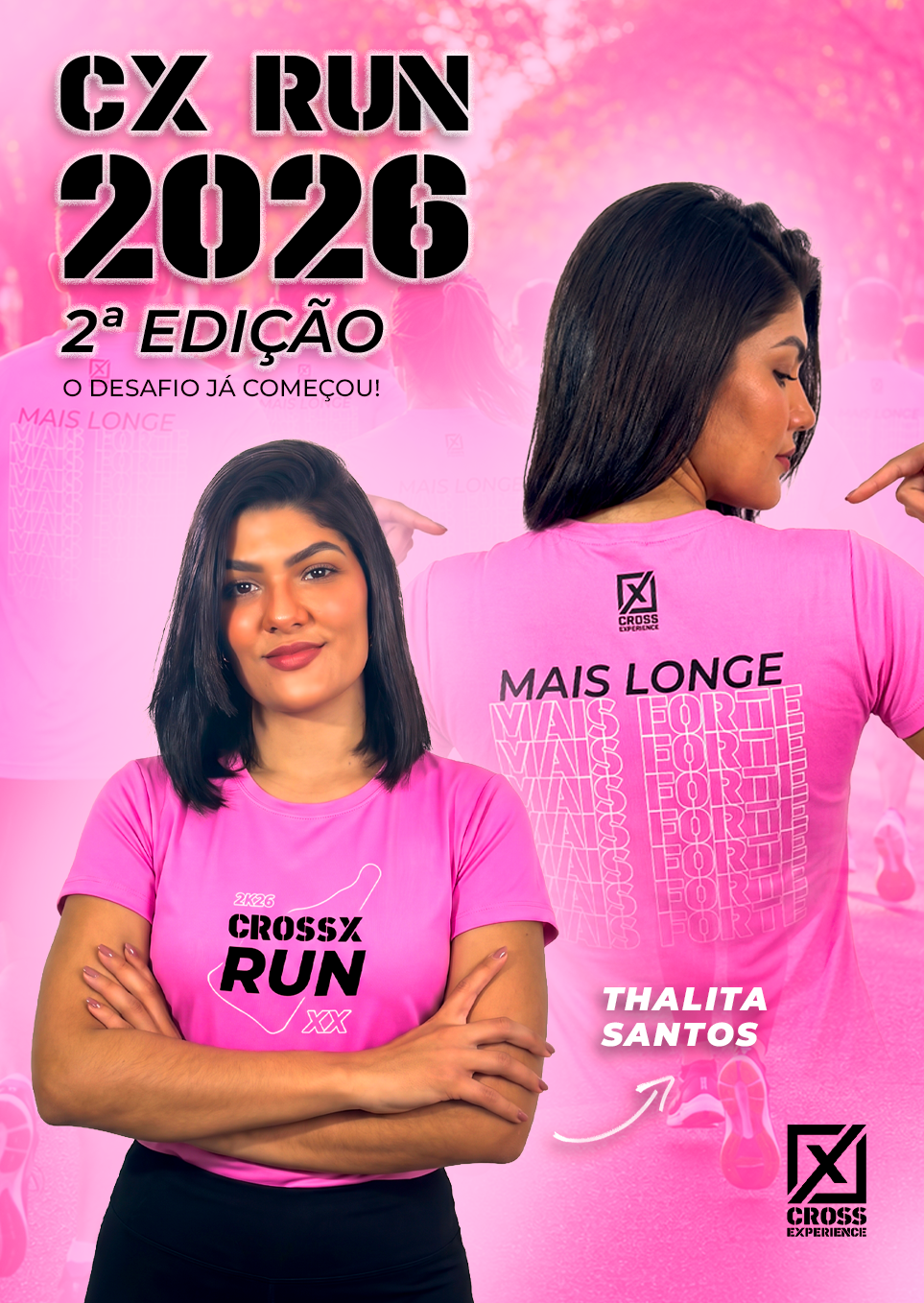 CX RUN 2026 – 2ª Edição: O desafio já começou!