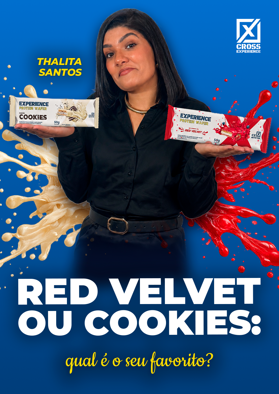 Red Velvet ou Cookies: qual é o seu favorito?