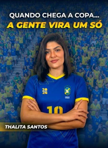 Quando chega a Copa… a gente vira um só